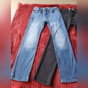 Abercrombie jeans size 13/14  straight  $35 for both